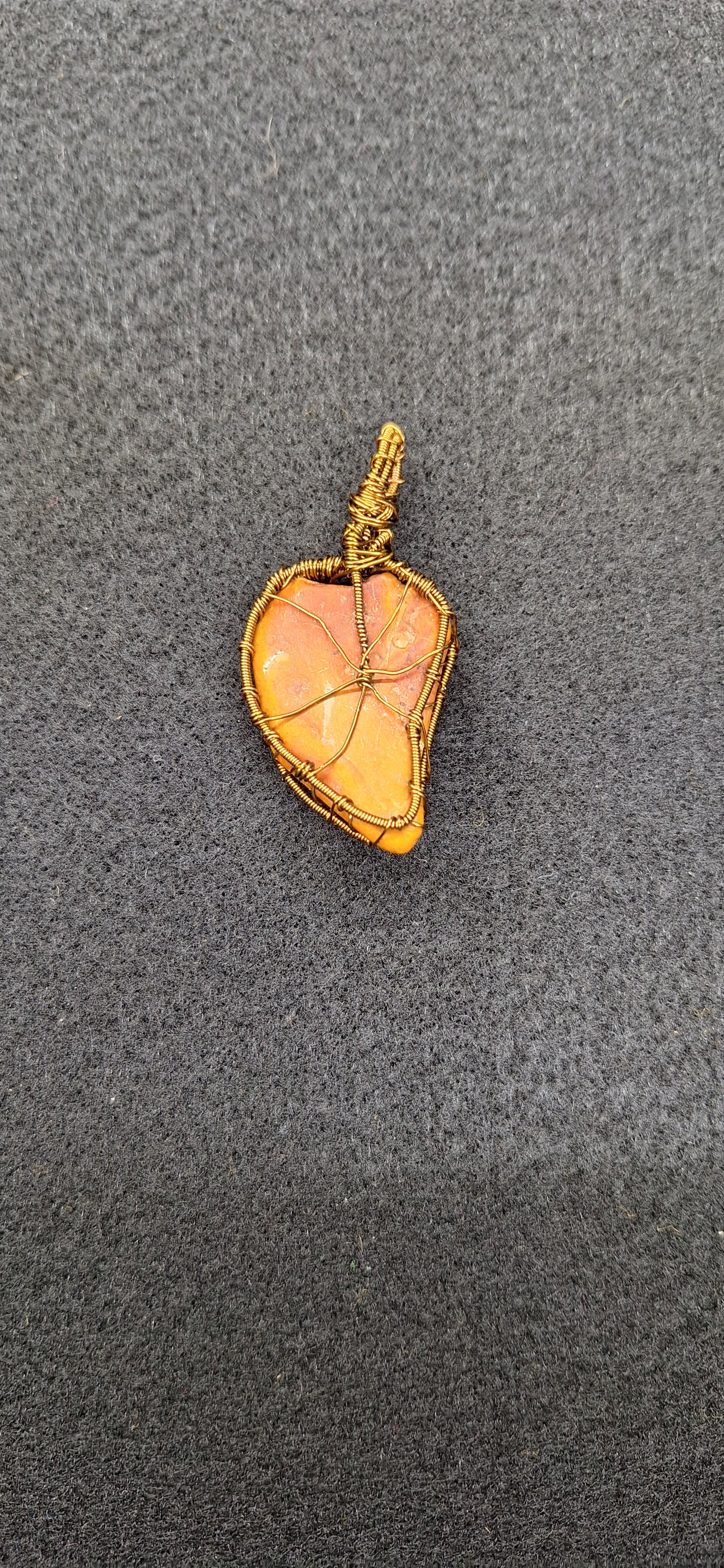 Mookaite jasper pendant