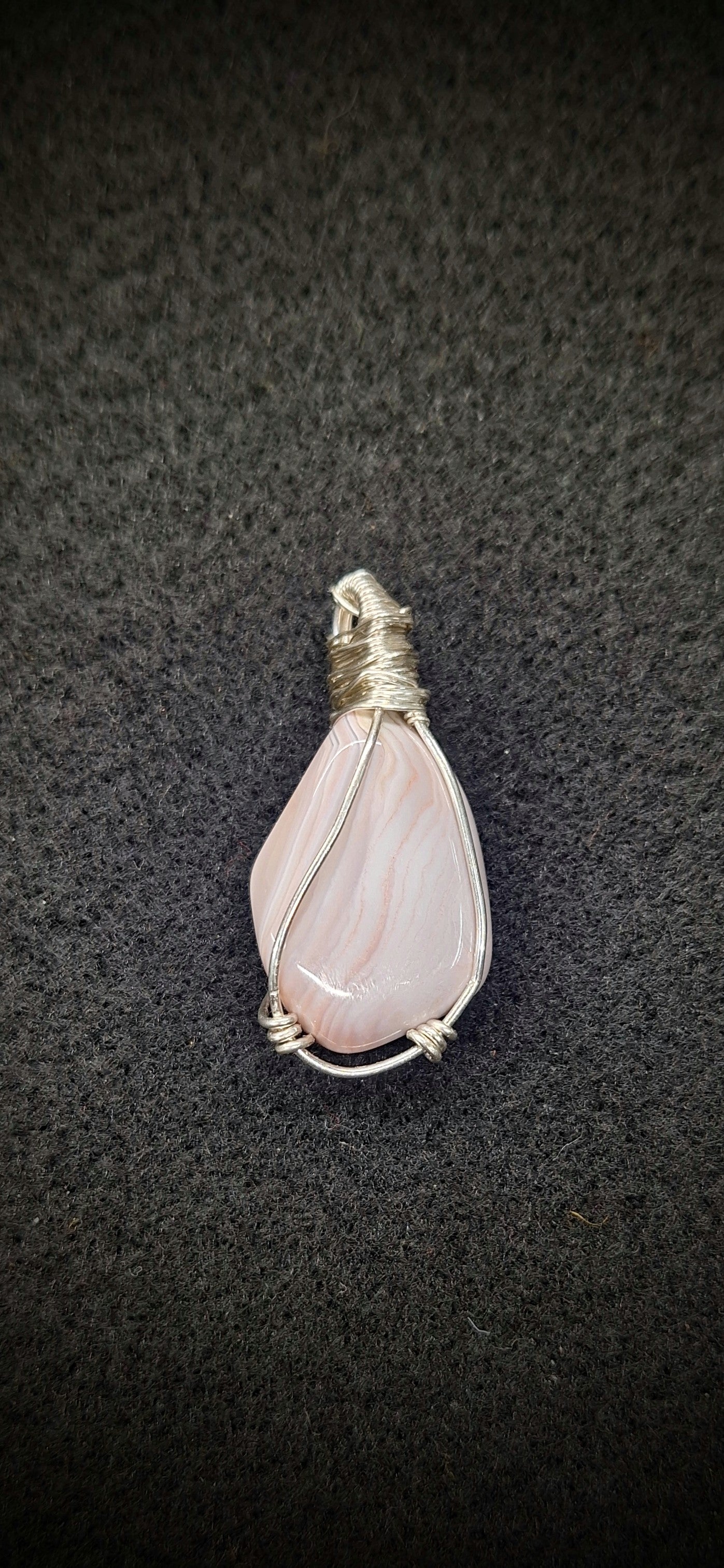 Botswana agate pendant