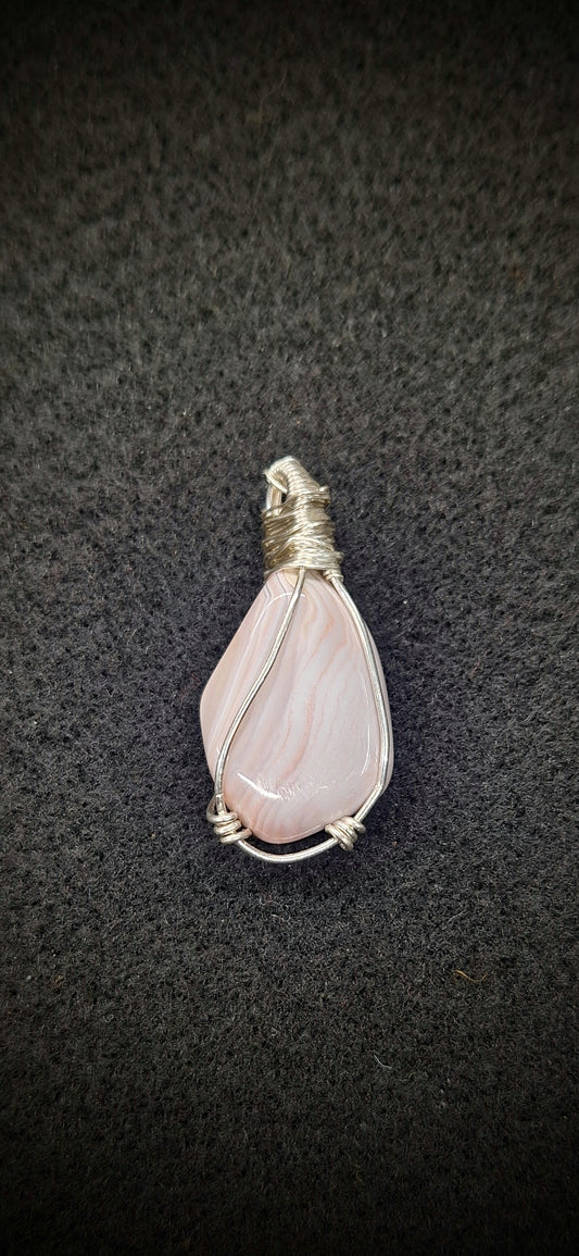 Botswana agate pendant