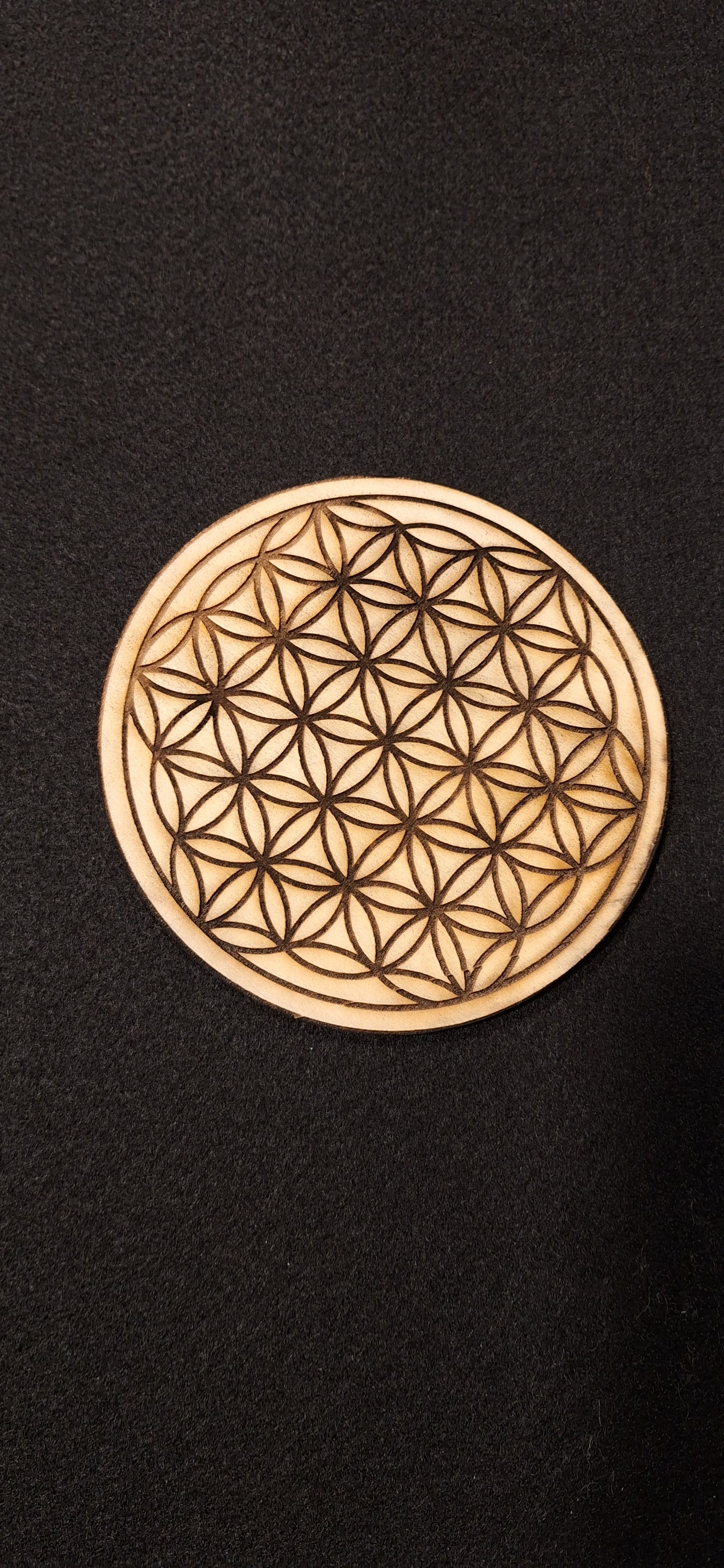 5 3/4" Seed of Life Crystal Grid