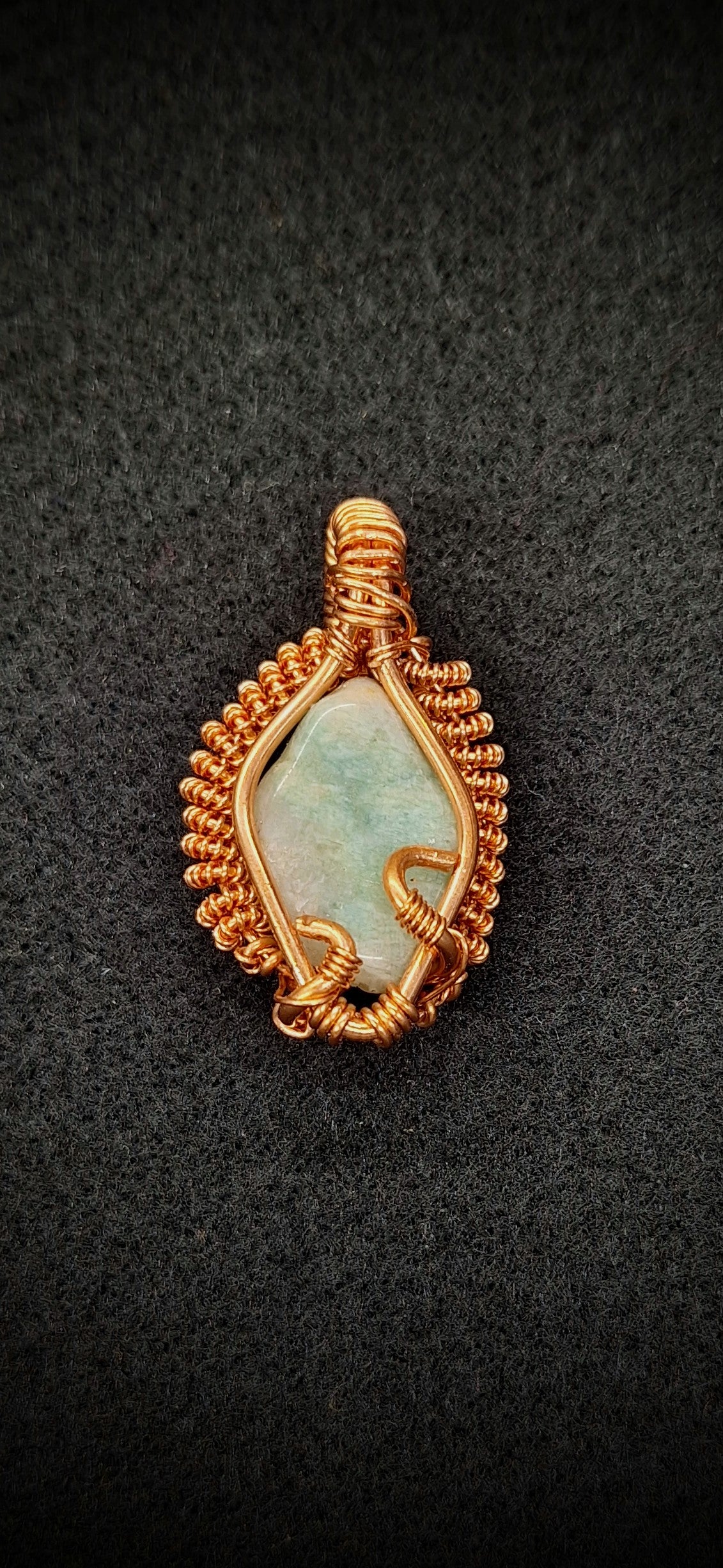 Amazonite pendant