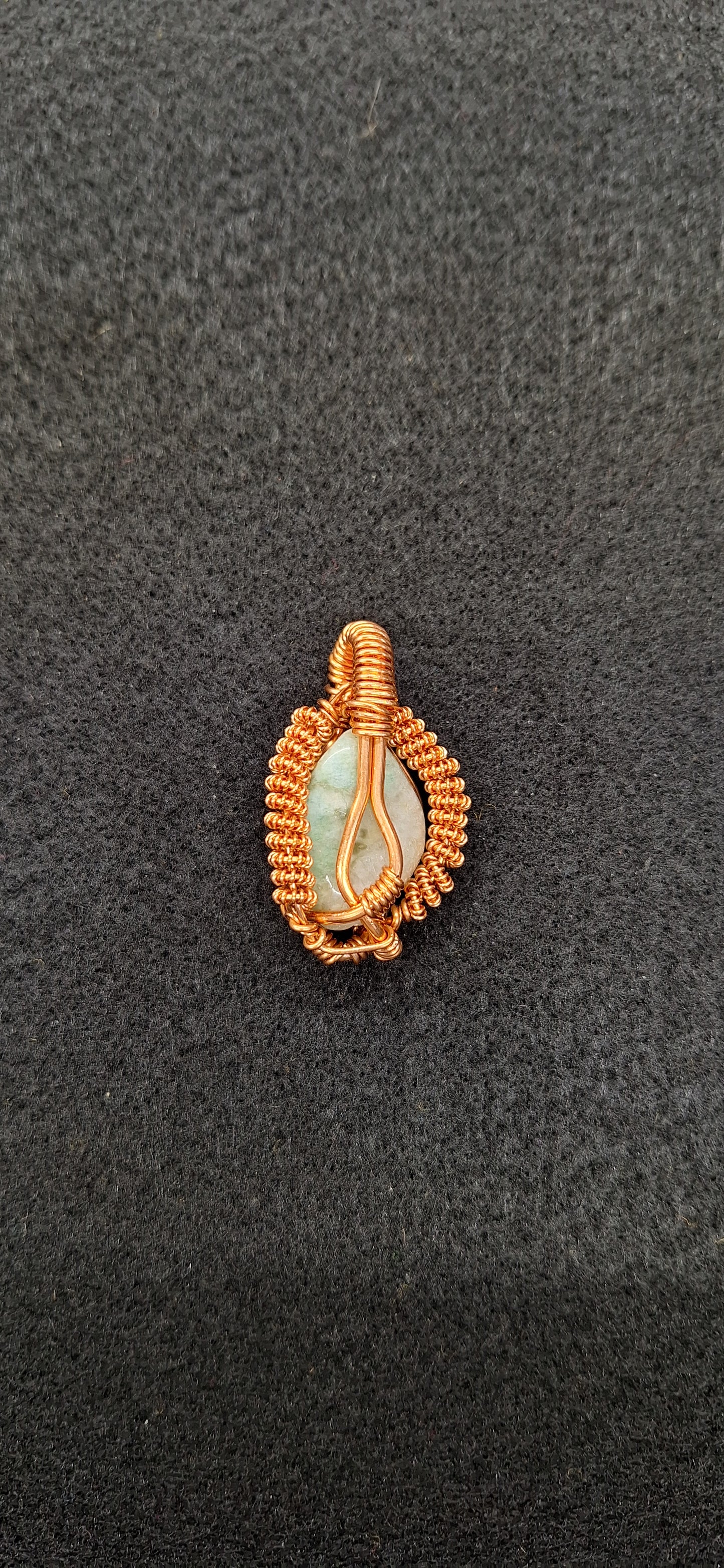 Amazonite pendant