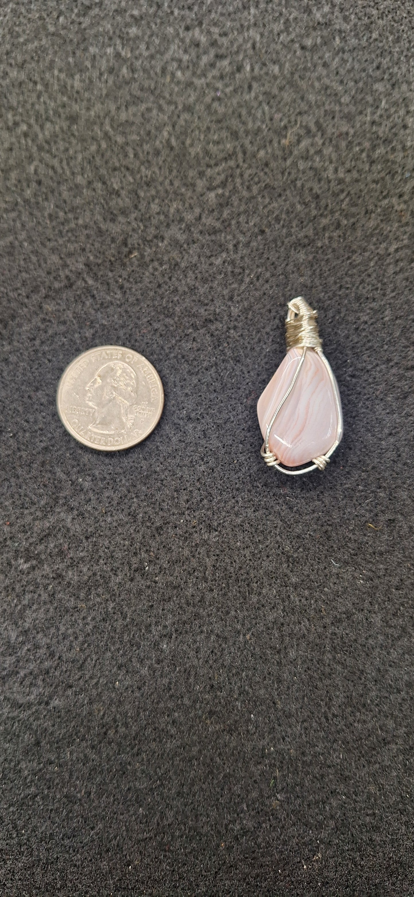 Botswana agate pendant