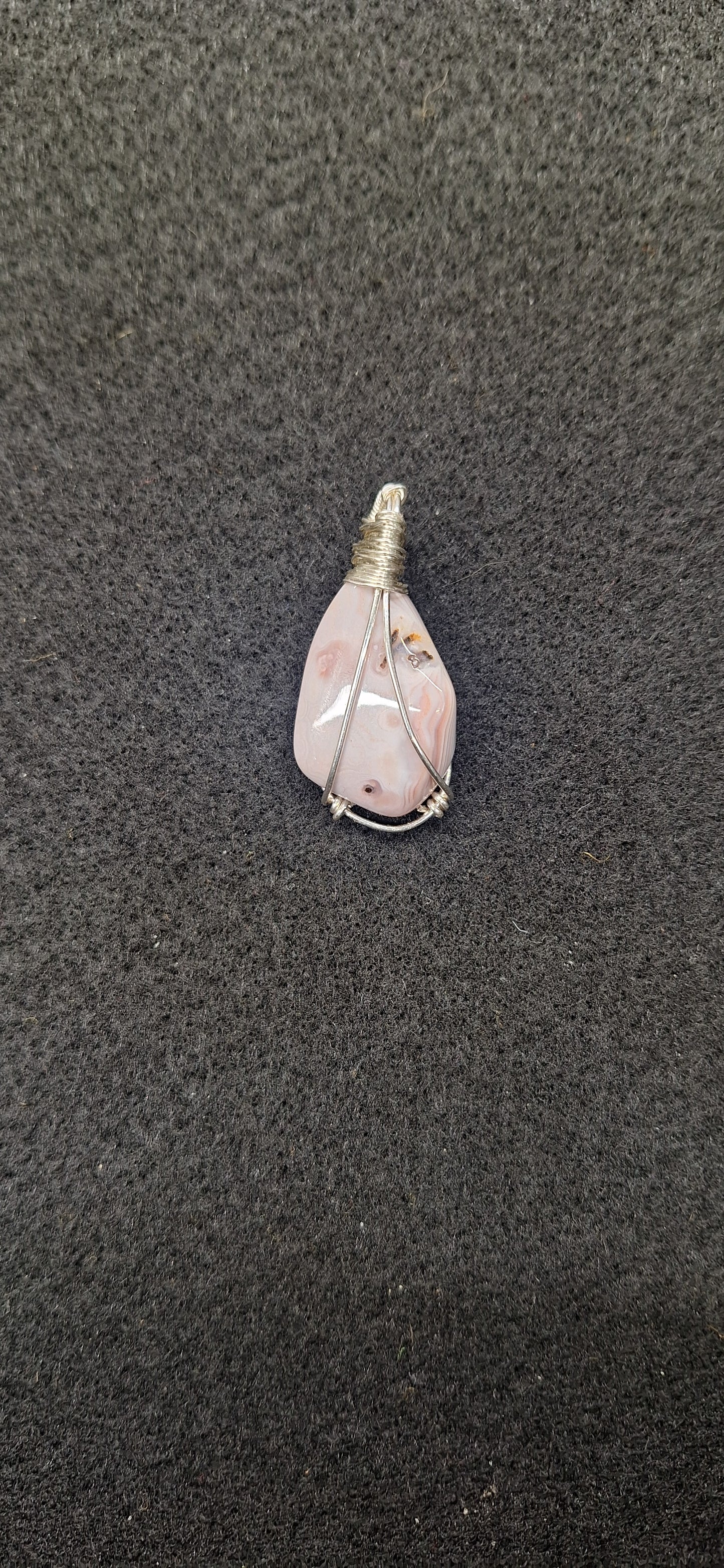 Botswana agate pendant